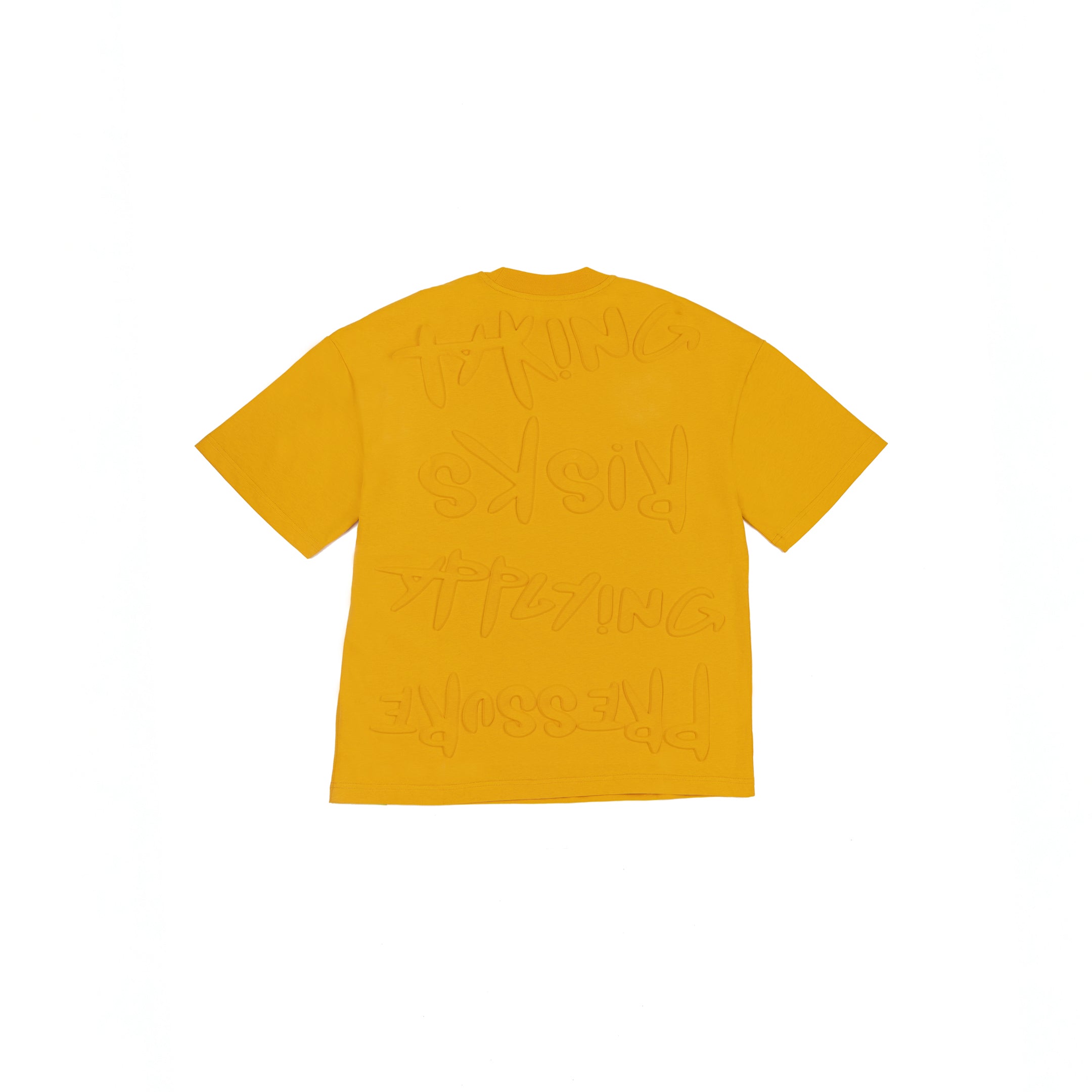 Taking Risks Embossed T Shirt