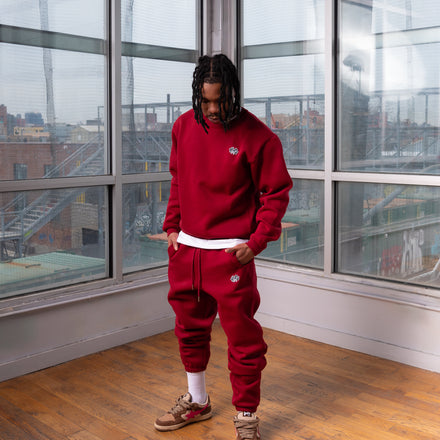 Trap Flagship Series Sweatshirt Maroon