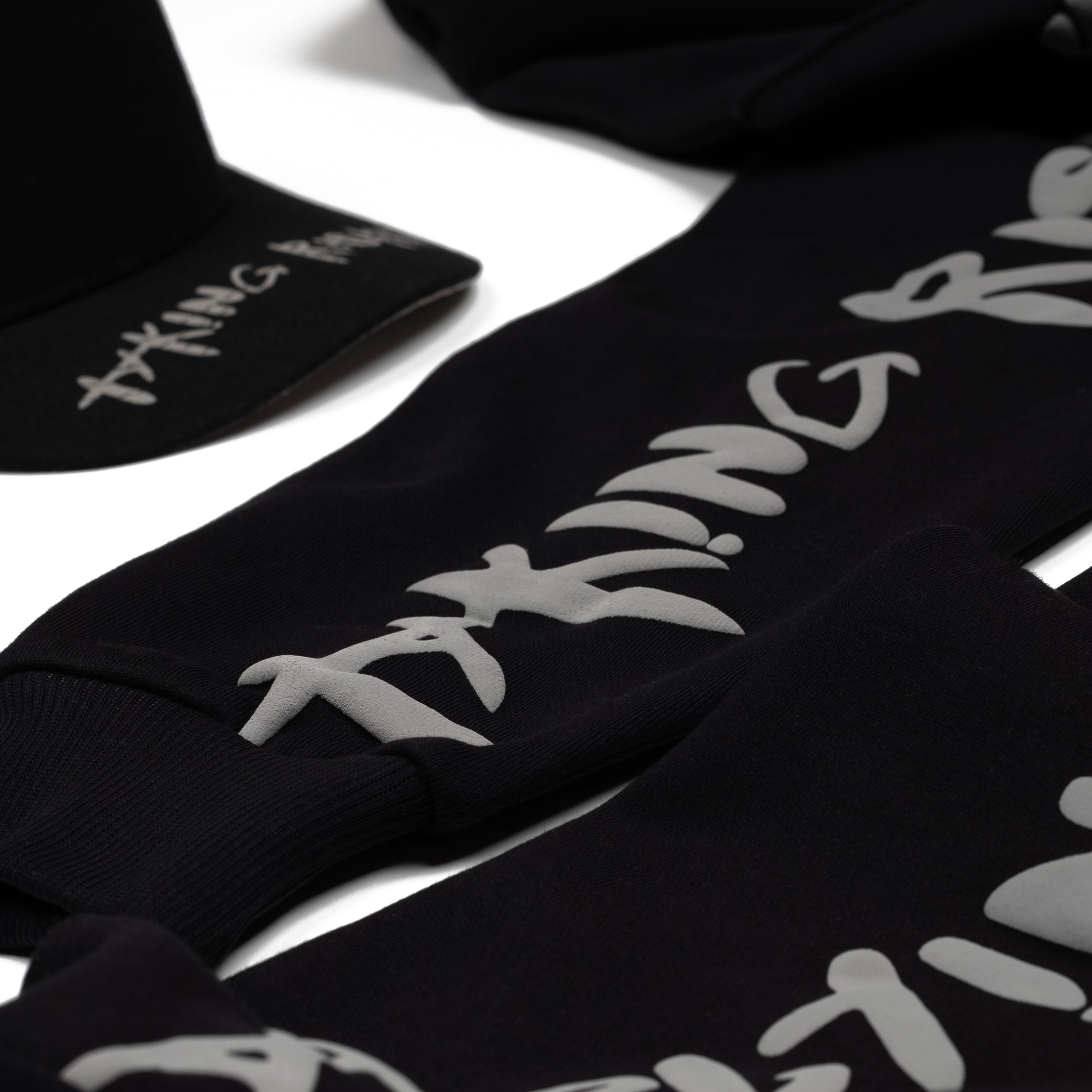 Taking Risks Hoodie- Black