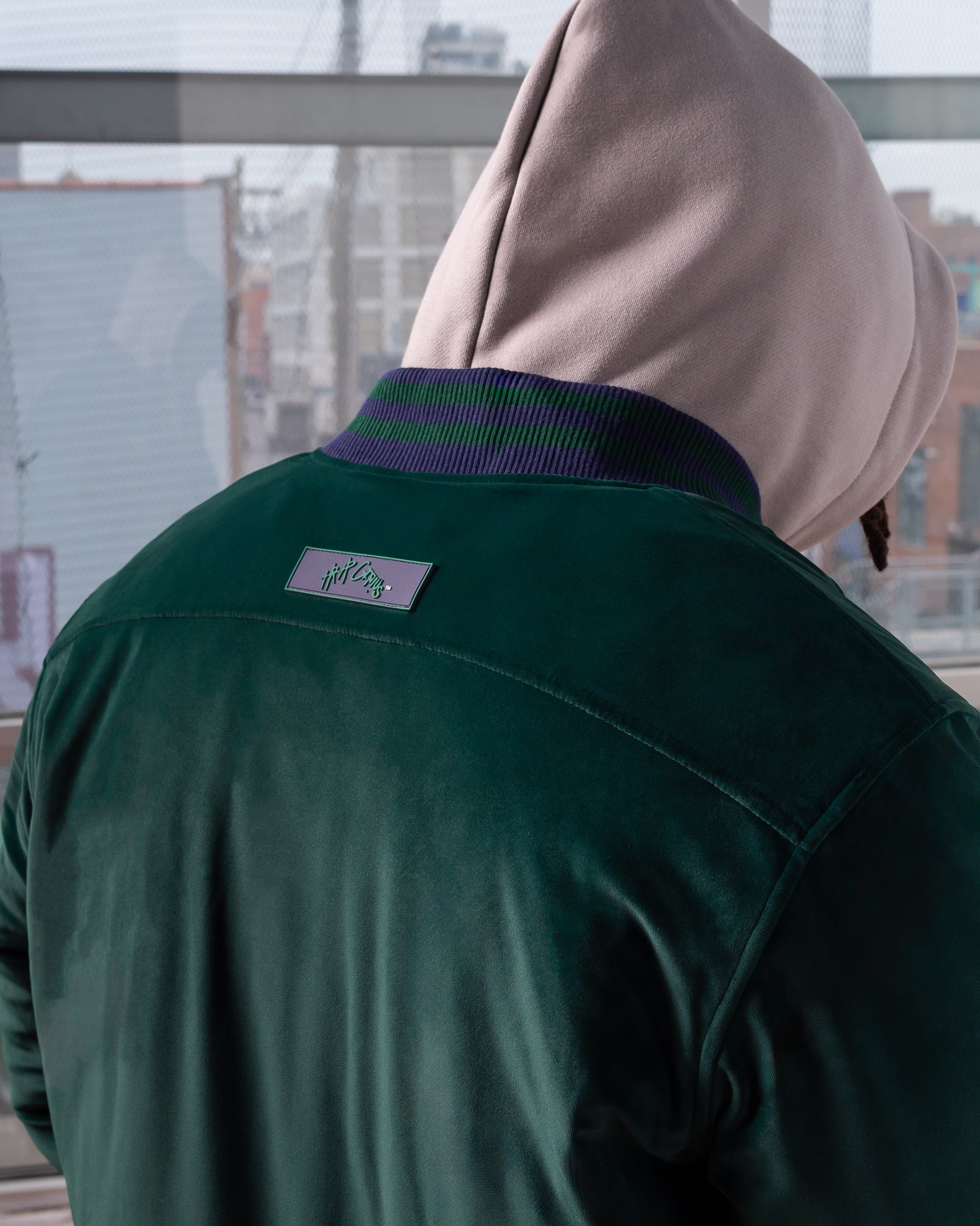 Trap Genius NYC Bomber- Men