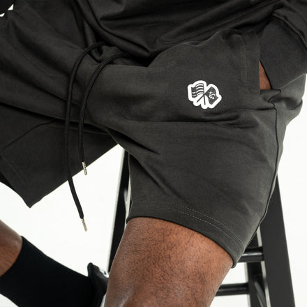 Trap Genius Flagship Series Shorts Black