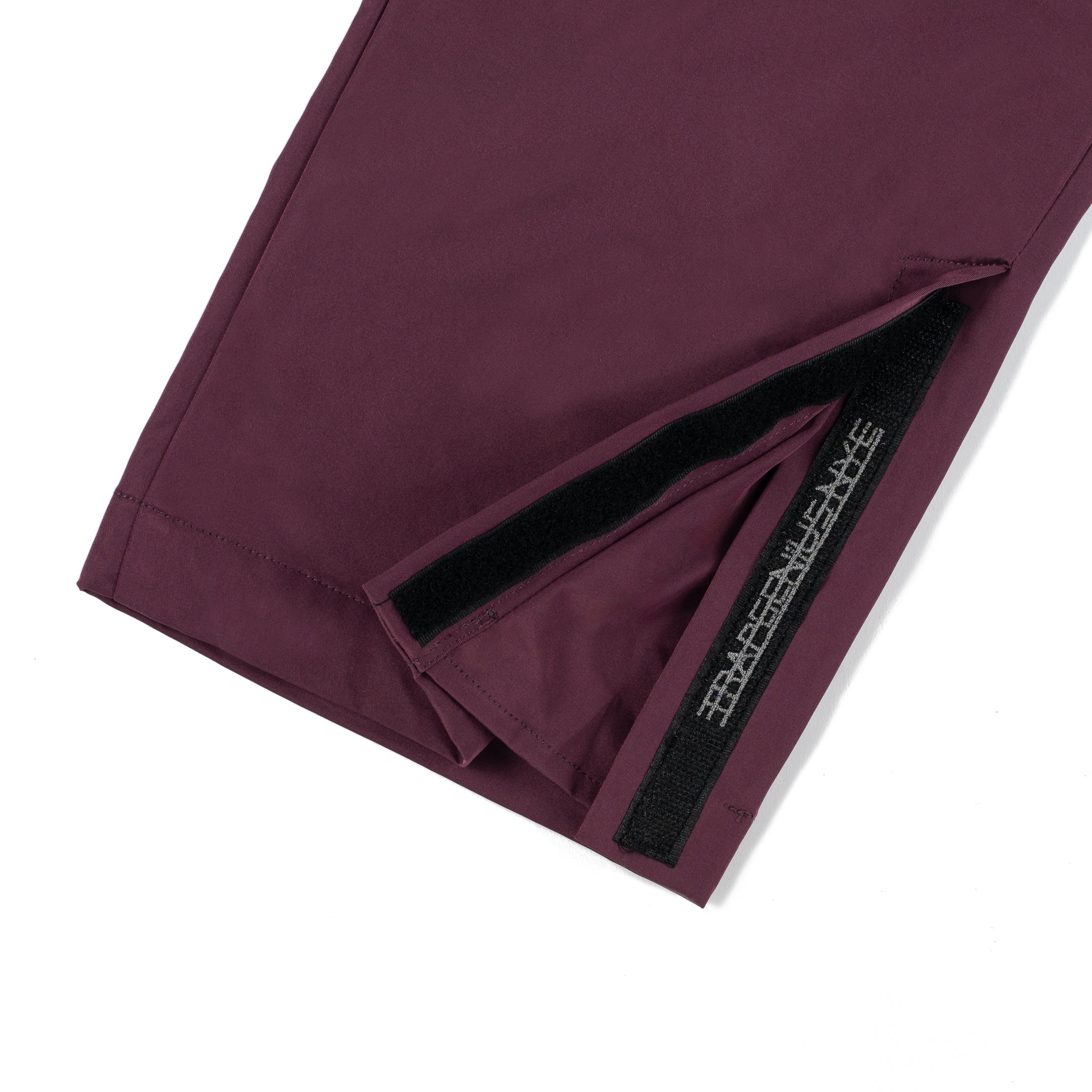 Trap Genius Plum Nylon Pants