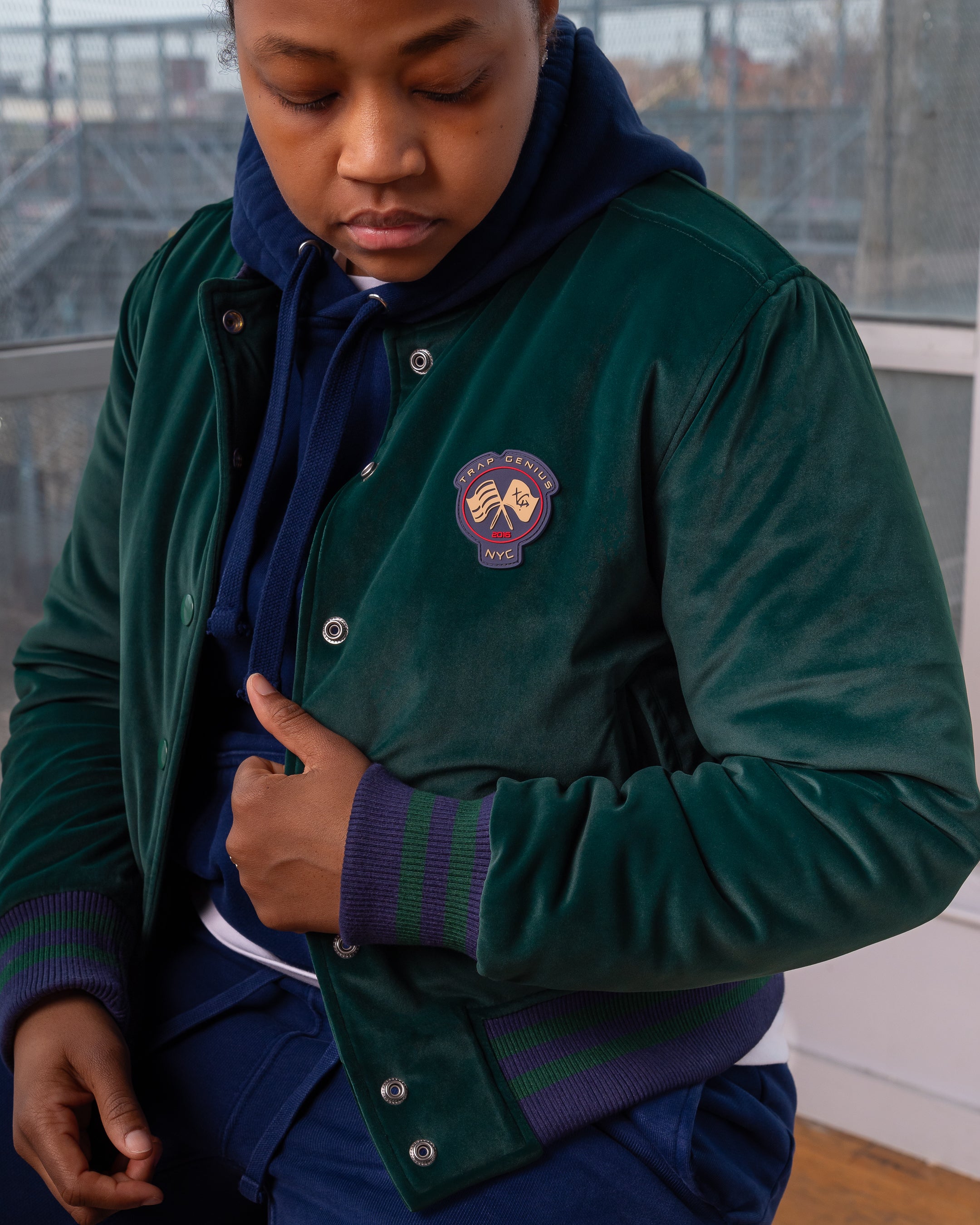 Trap Genius NYC Bomber- Women