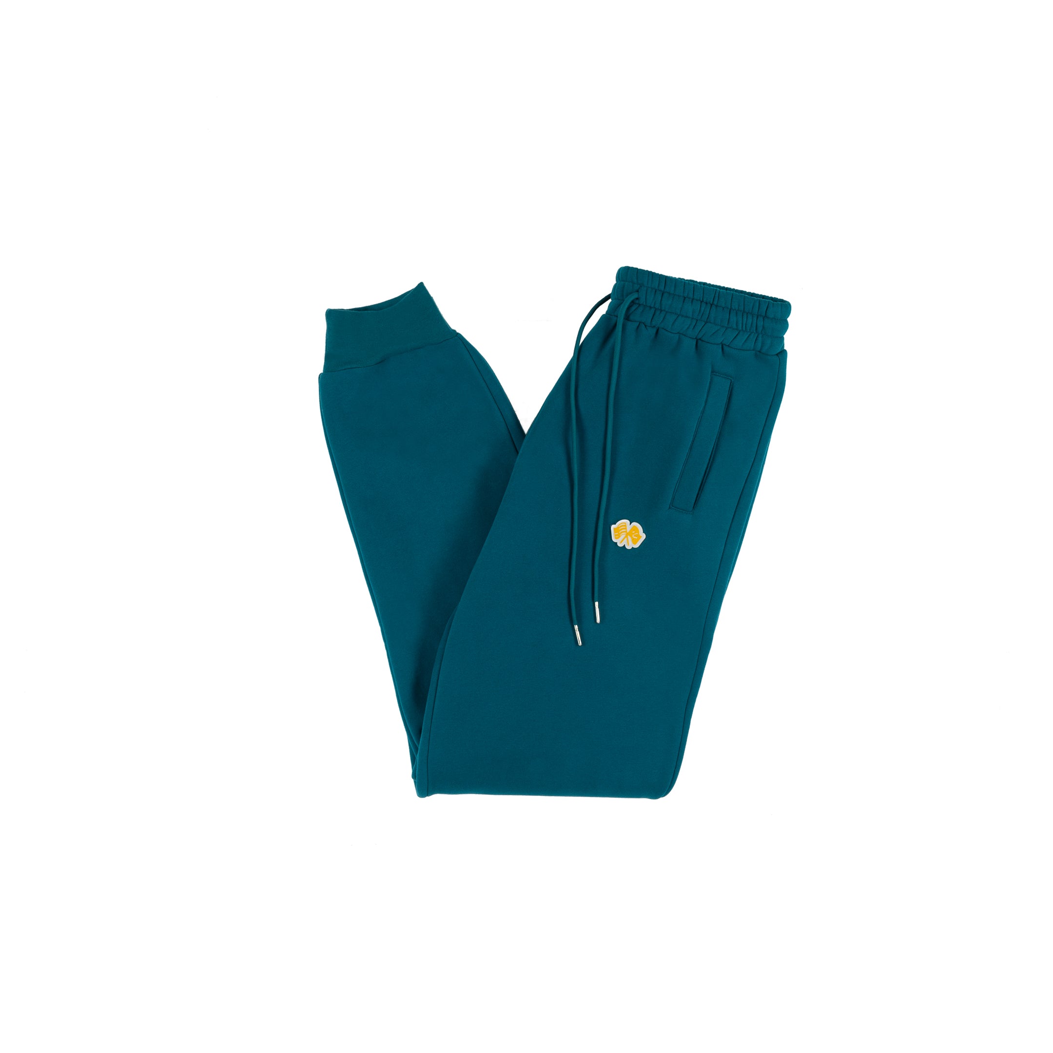 Men’s Trap Genius Sweatpants Mid-Weight -Dark Turquoise