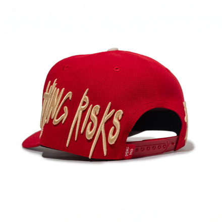 Big Taking Risks SnapBack Red