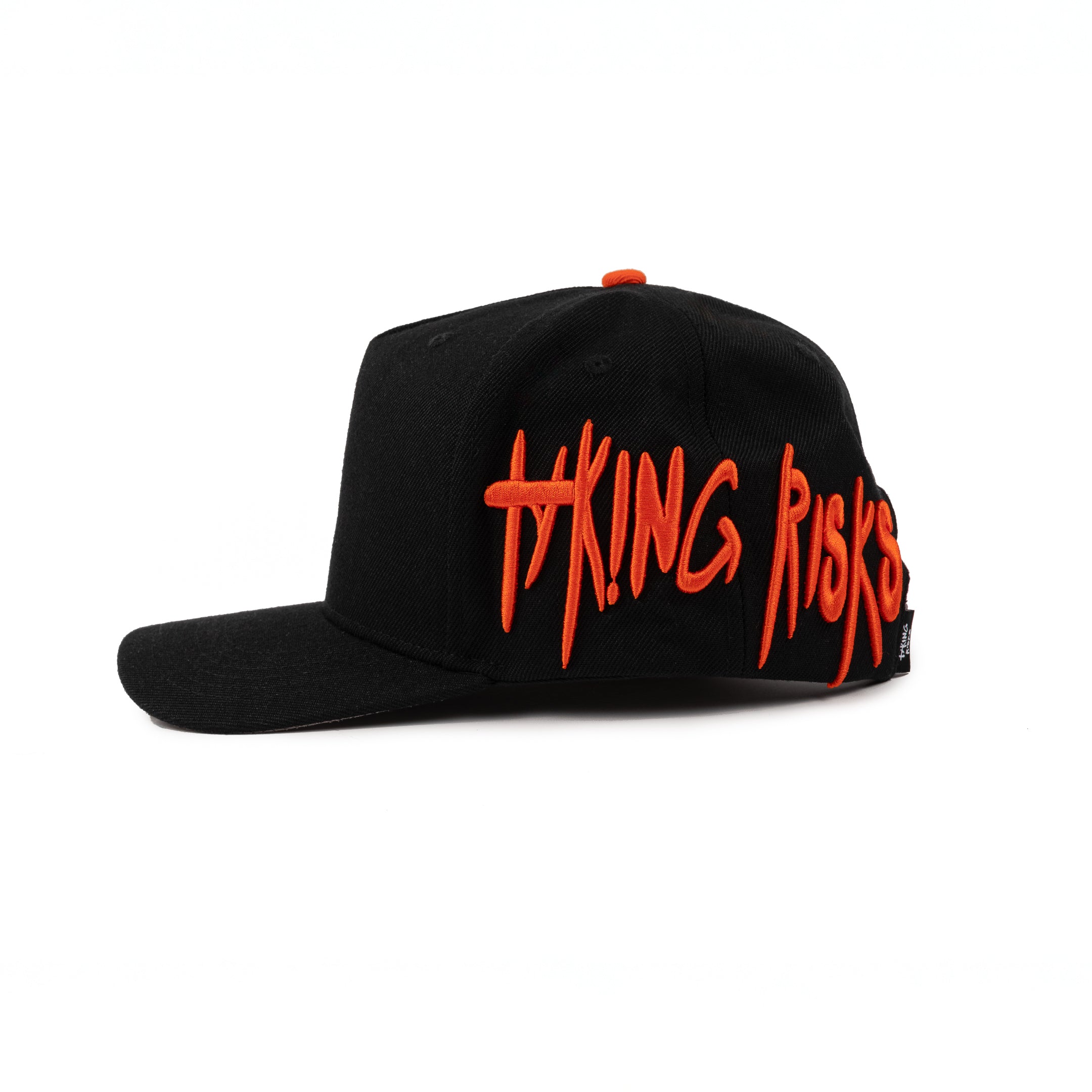Big Taking Risks SnapBack Black/Orange