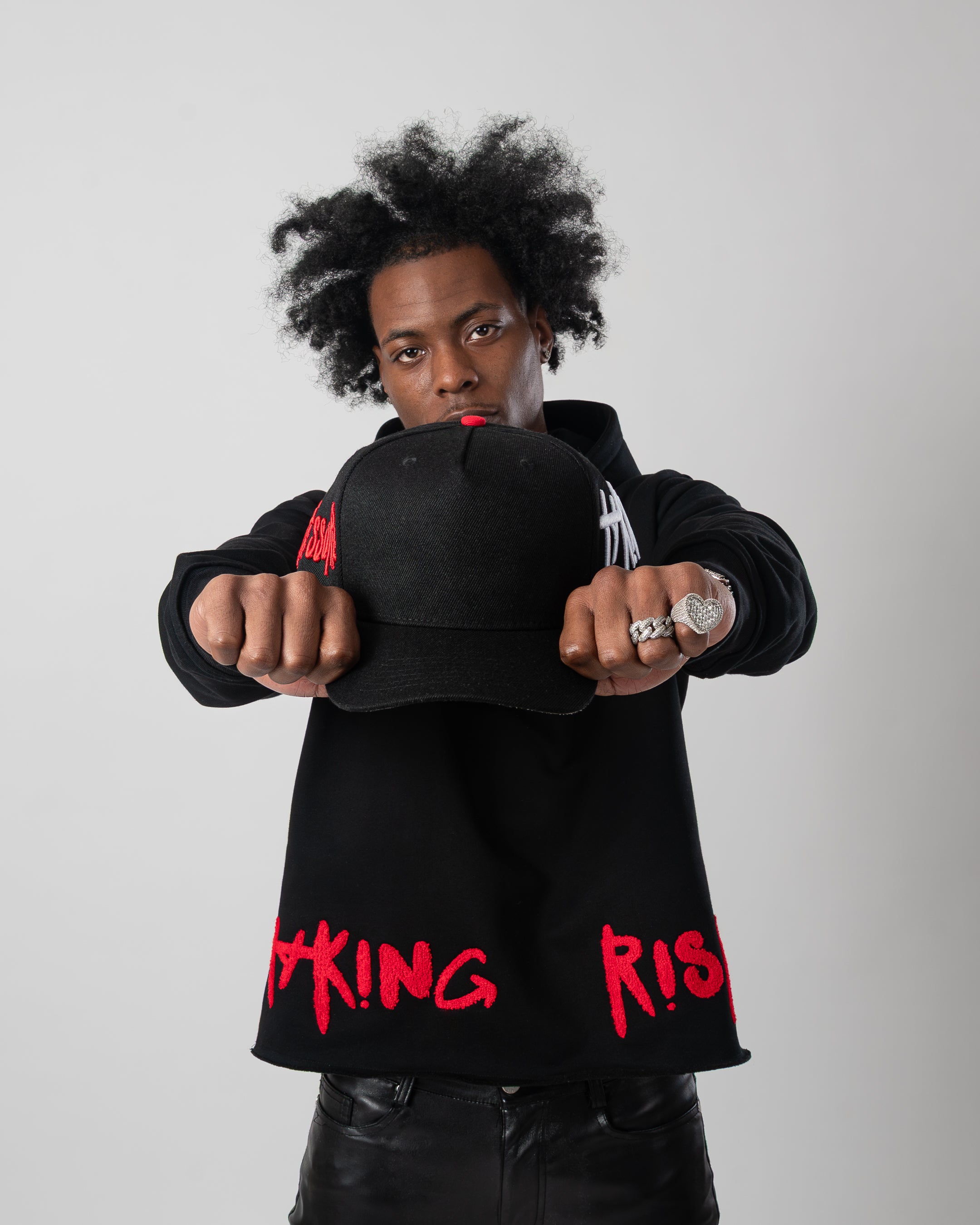 Big Taking Risks SnapBack Black