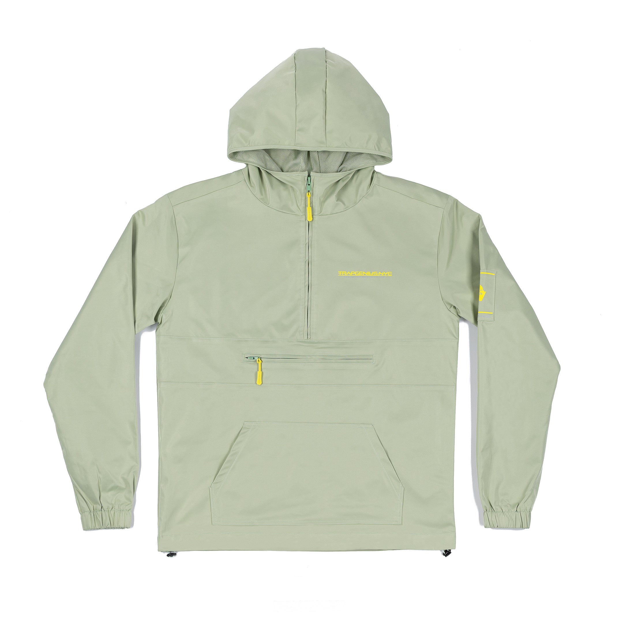 Mint Trap Nylon Pullover Hoodie