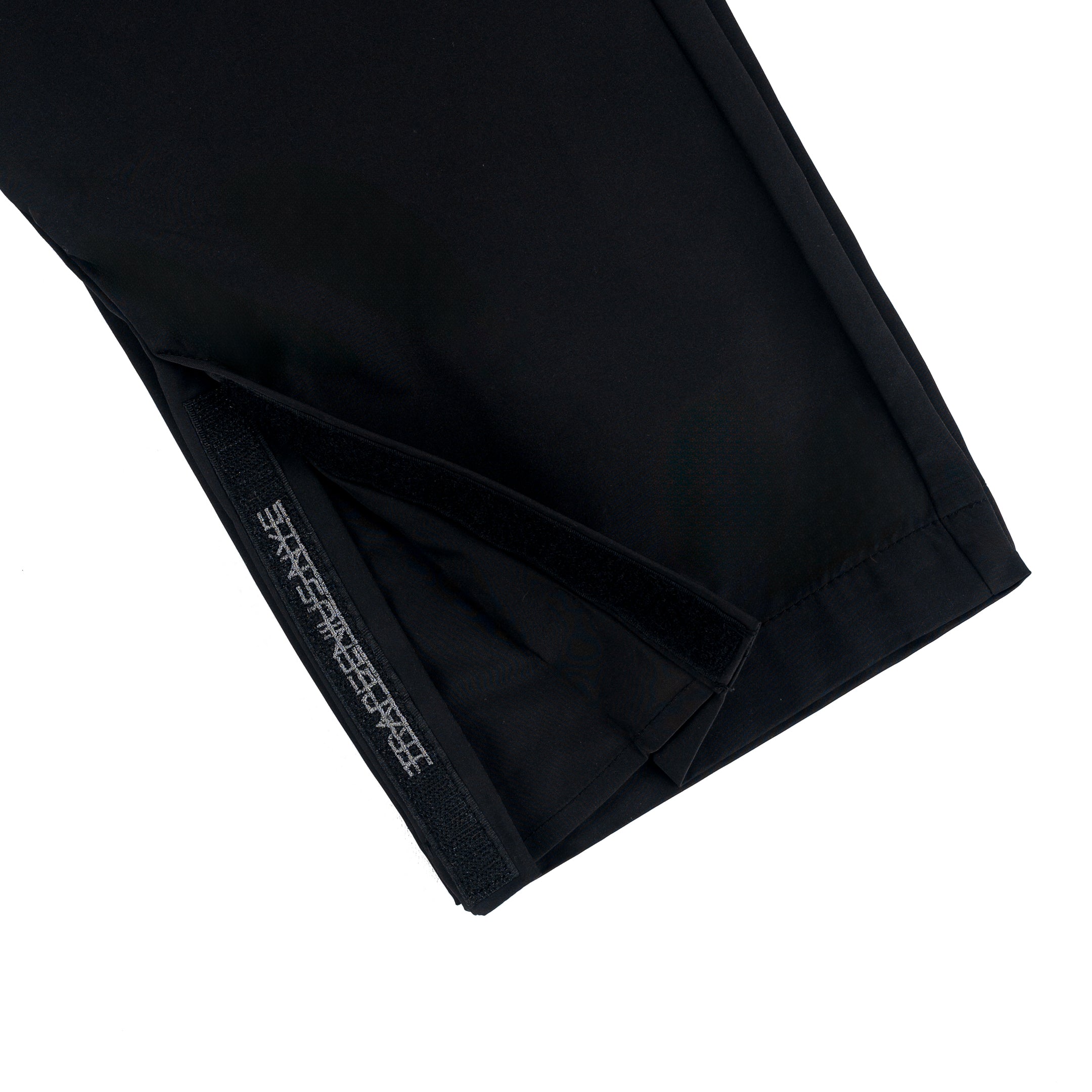 Trap Genius Nylon Pants Black